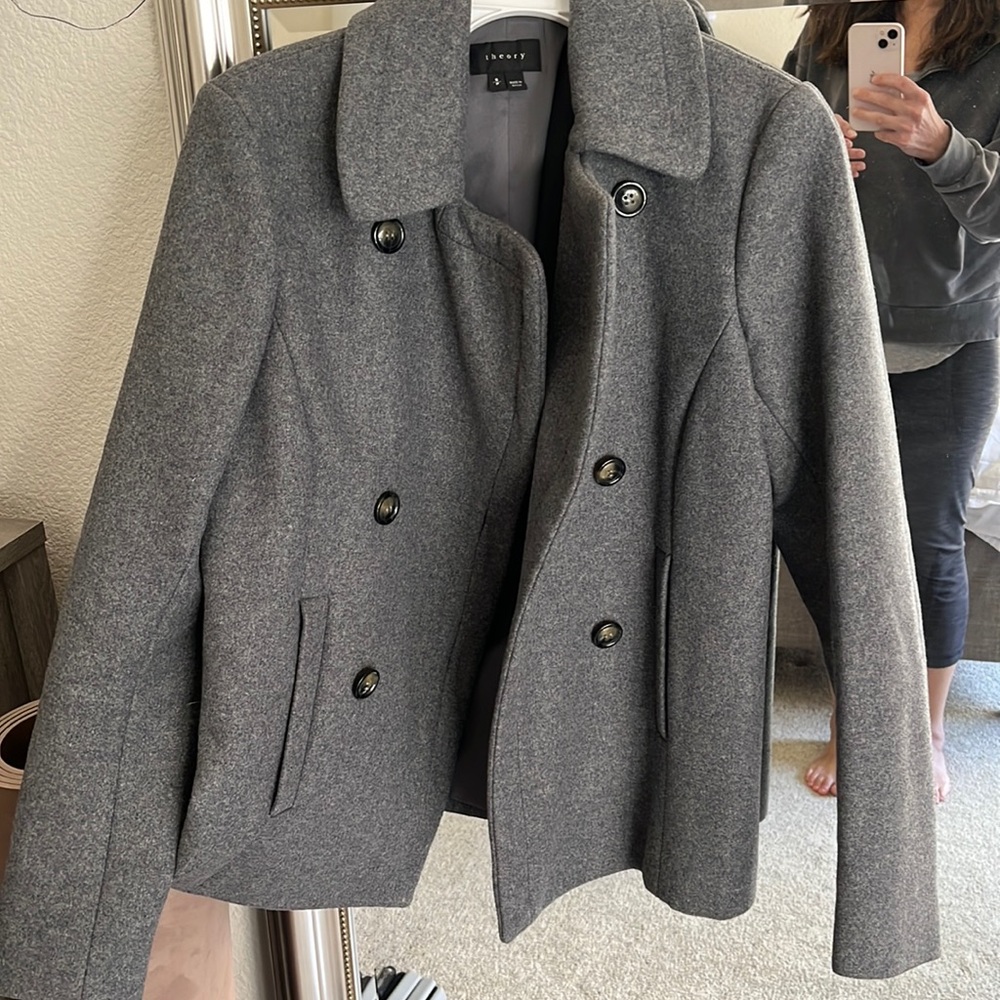 Theory peacoat grey size s
